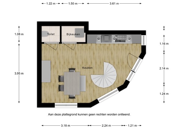Floorplan - Vleeshouwerijstraat 15, 4524 DA Sluis